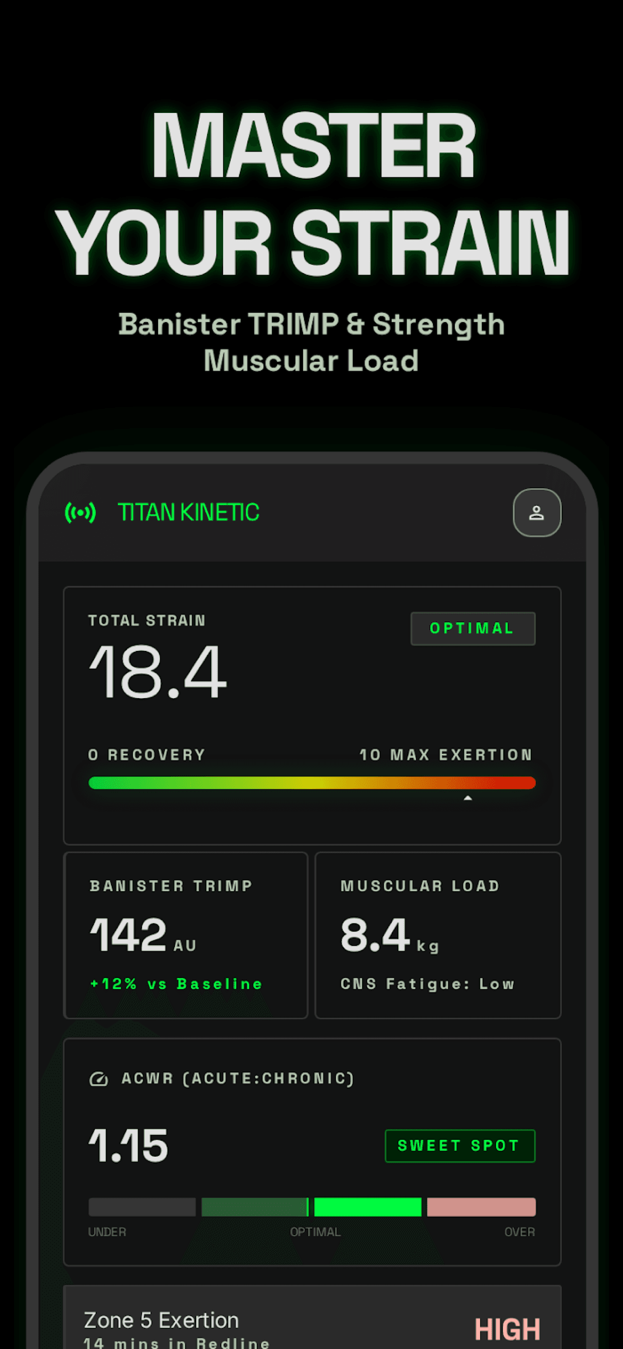 Goal-Based Target Exertion & Injury Caps