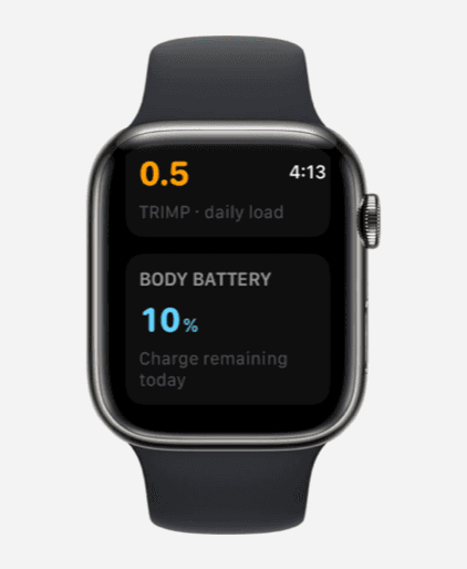 Titan watchOS Sleep & HRV Summary